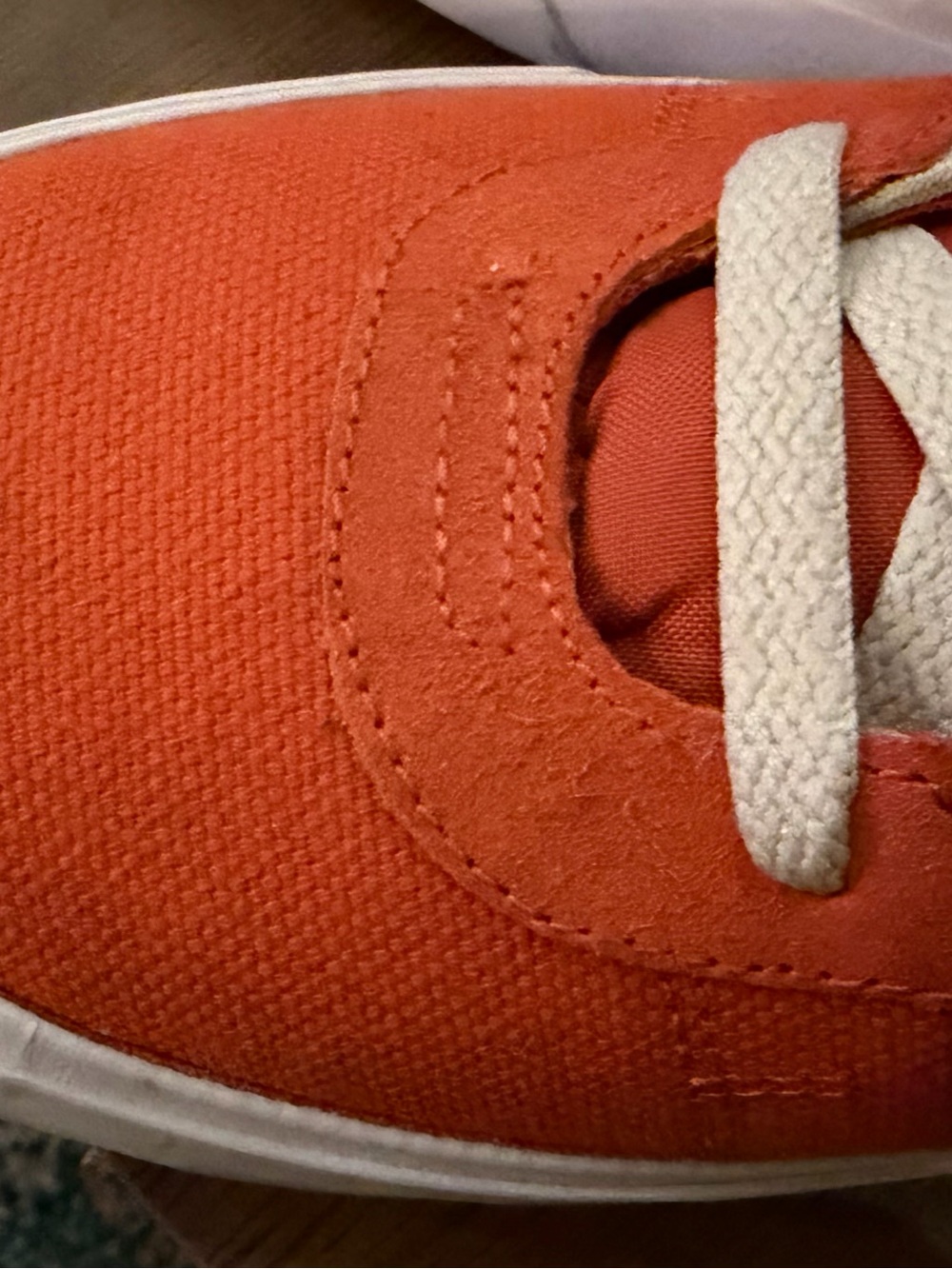 Jordan Men’s ' Series Mid Sneakers in Orange and Cream - Picture 10 of 11